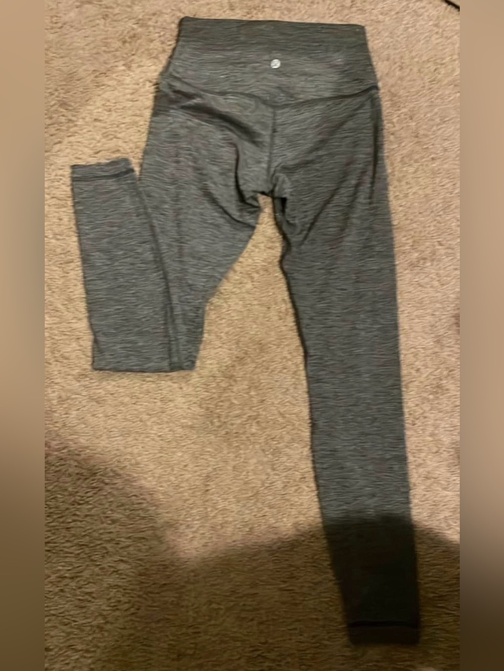 Lululemon Women’s High-Rise Full Length Heather Gray Leggings